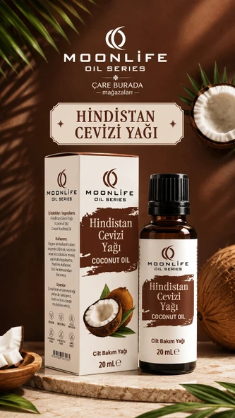 Moonlife - Hindistan Cevizi Yağı 20 Ml ürün görseli 1