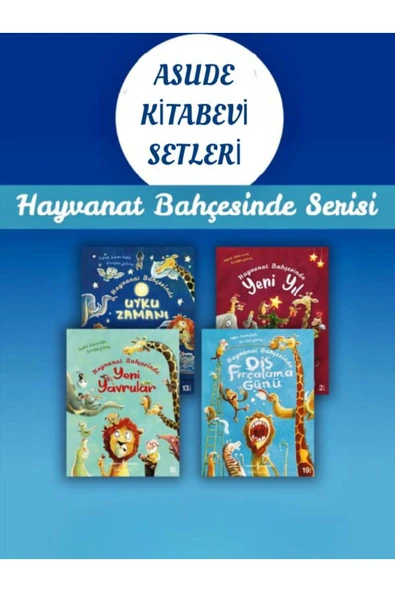 TÜRKİYE İŞ BANKASI KÜLTÜR YAYINLARI Hayvanat Bahçesinde Serisi 4 Kitap ürün görseli 1