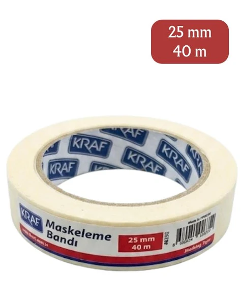 Kraf Maskeleme Bandı 25mm x 40m 4025G ürün görseli 1