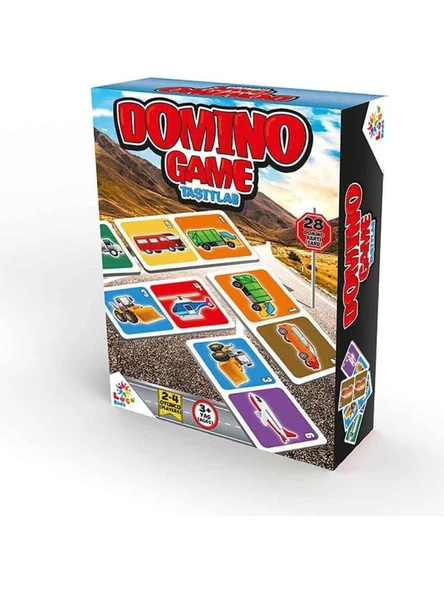 Laço Kids Domino Game Taşıtlar LC7228 ürün görseli 1
