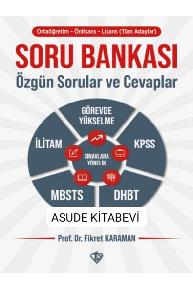 Türkiye Diyanet Vakfı Yayınları Soru Bankası Özgün Sorular Ve Cevaplar Mbsts İlitam Dhbt Görevde Yükselme ürün görseli 1