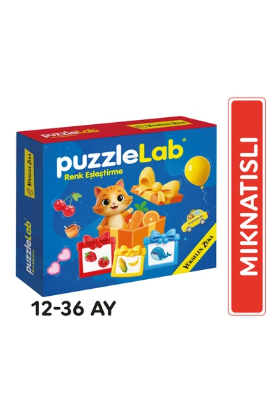 yükselen zeka 12-36 Ay PuzzleLab - İlk Renk Eşleştirme ürün görseli 1