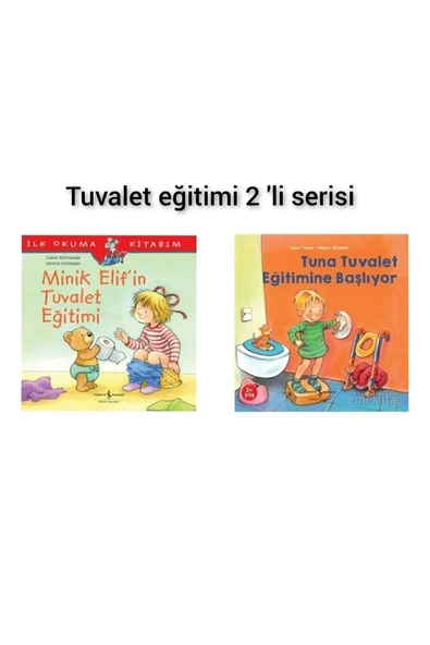 TÜRKİYE İŞ BANKASI KÜLTÜR YAYINLARI Minik Elif In Tuvalet Eğitimi Ve Tuna Tuvalet Eğitimine Başlıyor ürün görseli 1