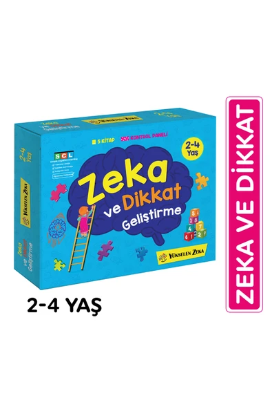 yükselen zeka 2 - 4 Yaş Zeka ve Dikkat Geliştirme ürün görseli 1