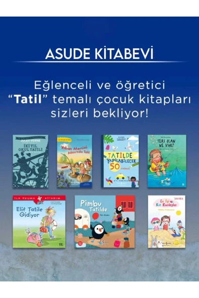 TÜRKİYE İŞ BANKASI KÜLTÜR YAYINLARI iş bankası tatil serisi 7 kitap SET ürün görseli 1