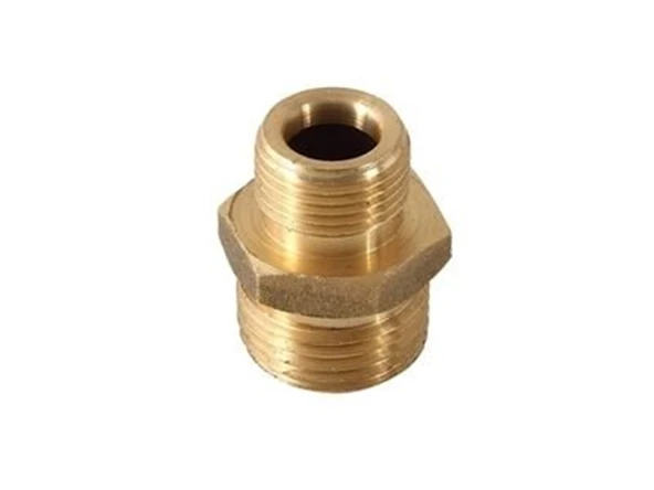 1/4'' - 1/8'' Klepsan Sarı Orantılı  Nipel - 5 Adet ürün görseli 1
