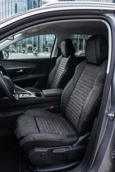 PANDA PEUGEOT 3008 SUV 2016 - 2024 ARASI UYUMLU ARACA ÖZEL KETEN OTO KOLTUK KILIFI ürün görseli 1
