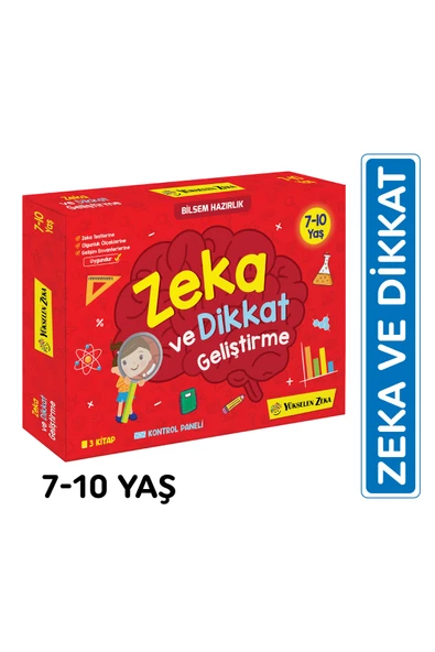 yükselen zeka 7-10 Yaş Zeka ve Dikkat Geliştirme Seti ürün görseli 1