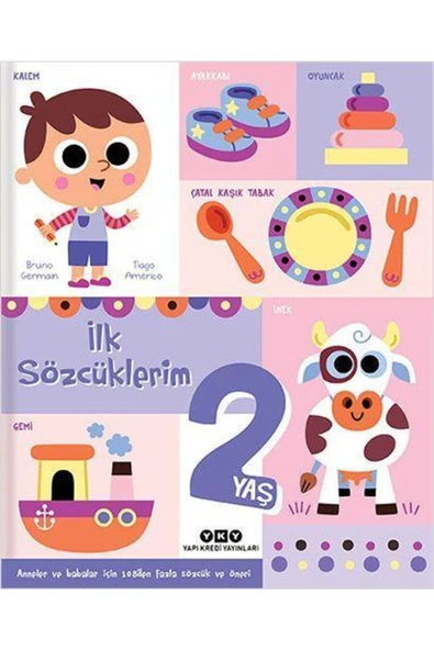 Yapı Kredi Yayınları Ilk Sözcüklerim 2 Yaş / Yky ürün görseli 1
