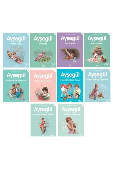 Yapı Kredi Yayınları Ayşegül Serisi Karma 10 Kitap Set ürün görseli 1