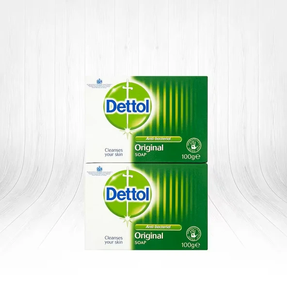 Dettol Antibakteriyel Sabun 100 gr 2'li ürün görseli 1