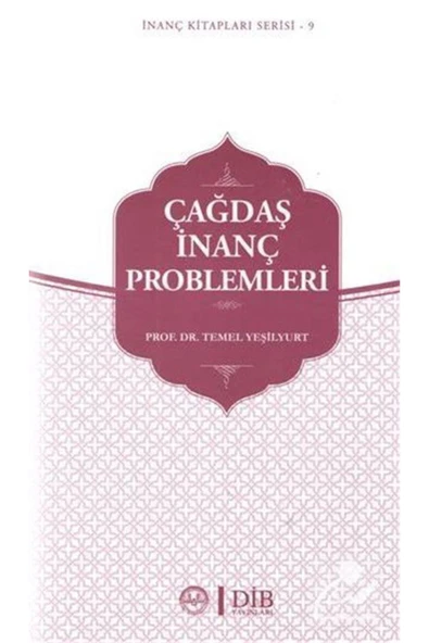 Diyanet İşleri Başkanlığı Çağdaş İnanç Problemleri / İnanç Kitapları Serisi 9 ürün görseli 1