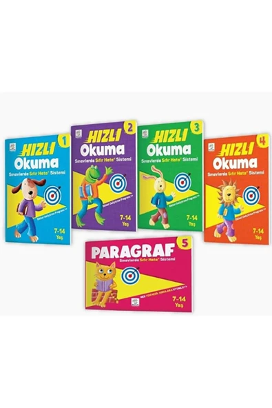 Yükselen Zeka Yayınları Hızlı Okuma - Sınavlarda Sıfır Hata Sistemi (7-14 Yaş) / Yükselen Zeka Yayınları / 9786257632362 ürün görseli 1