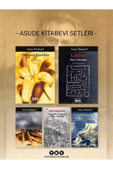 Yapı Kredi Yayınları KURGU ANLATIMIN USTA KALENİ AMİN MAALOUF'tan 5 GÜZEL ESER ürün görseli 1