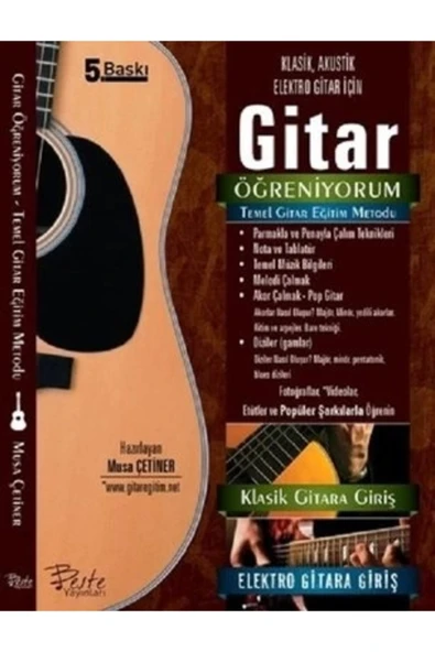 Beste Yayınları Gitar Öğreniyorum – Temel Gitar Eğitim ürün görseli 1