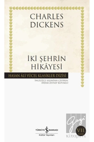 TÜRKİYE İŞ BANKASI KÜLTÜR YAYINLARI İki Şehrin Hikayesi (Karton Kapak) ürün görseli 1
