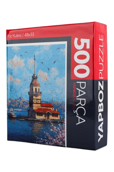 Türkiye Diyanet Vakfı Yayınları Puzzle 500 Parça Kız Kulesi ürün görseli 1