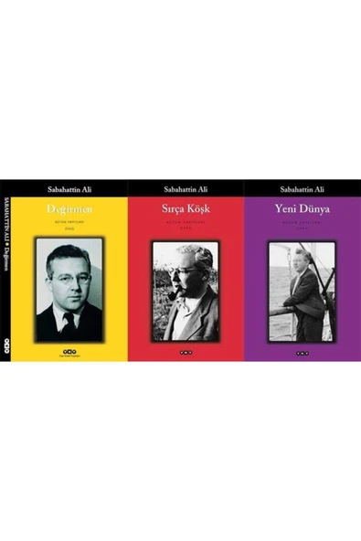 Yapı Kredi Yayınları Değirmen - Sırça Köşk - Yeni Dünya (3 Kitap) - Sabahattin Ali ürün görseli 1