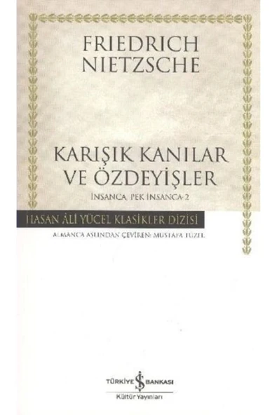 TÜRKİYE İŞ BANKASI KÜLTÜR YAYINLARI Karışık Kanılar Ve Özdeyişler ürün görseli 1