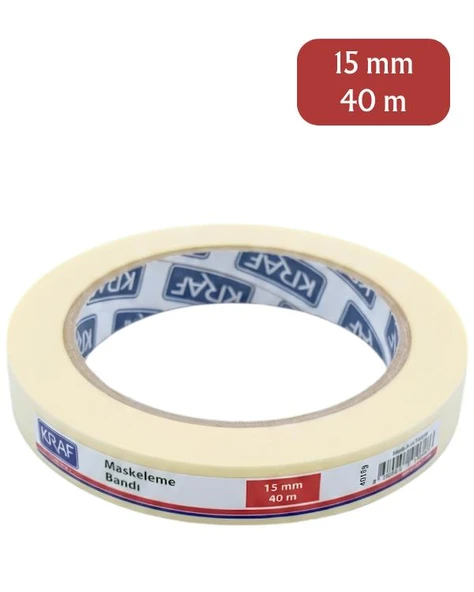 Kraf Maskeleme Bandı 15mm x 40m 4015G ürün görseli 1