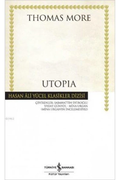TÜRKİYE İŞ BANKASI KÜLTÜR YAYINLARI Utopia /İşbankası Kültür Yayınları ürün görseli 1