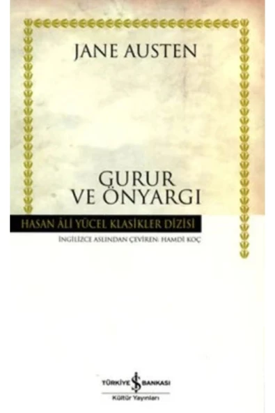 TÜRKİYE İŞ BANKASI KÜLTÜR YAYINLARI Gurur Ve Önyargı ürün görseli 1