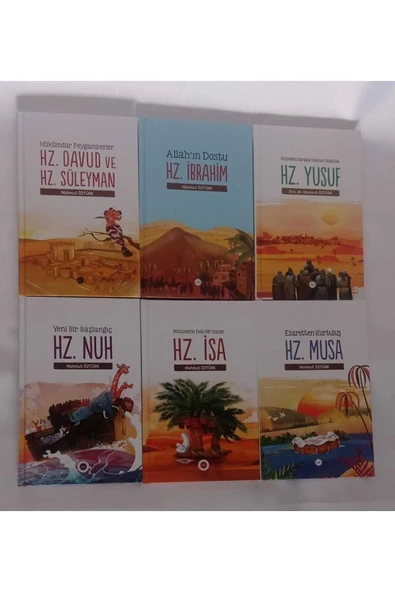 Diyanet Vakfı Yayınları HZ DAVUD VE SÜLEYMAN,HZ İBRAHİM,HZ YUSUF,HZ NUH,HZ İSA,HZ MUSA(CİLTLİ) ürün görseli 1