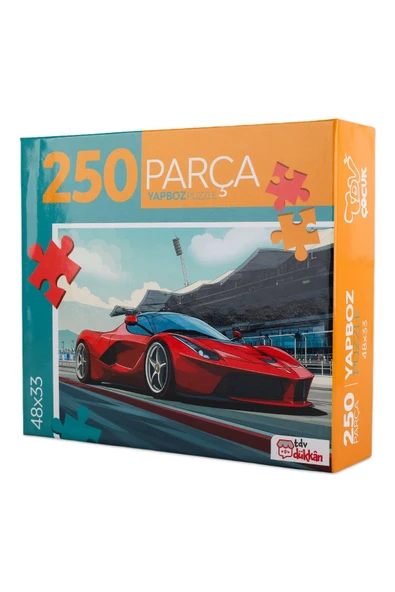 Türkiye Diyanet Vakfı Yayınları Puzzle 250 Parça Araba ürün görseli 1