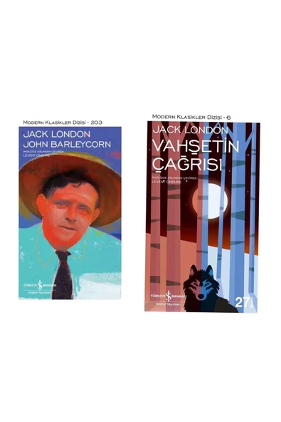 TÜRKİYE İŞ BANKASI KÜLTÜR YAYINLARI Jack London - John Barleycorn - Vahşetin Çağrısı ürün görseli 1