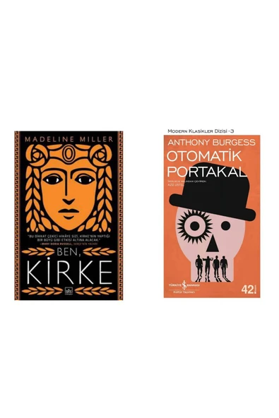 TÜRKİYE İŞ BANKASI KÜLTÜR YAYINLARI Ben Kirke - Madeline Miller - Otomatik Portakal - Anthony Burgess ürün görseli 1