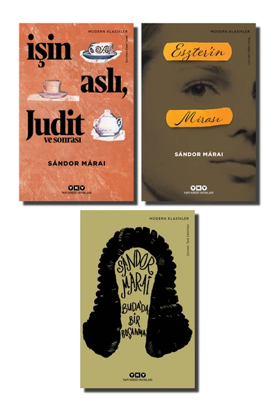 Yapı Kredi Yayınları İşin Aslı, Judit ve Sonrası - Eszter’in Mirası - Buda’da Bir Boşanma (Sándor Márai) ürün görseli 1