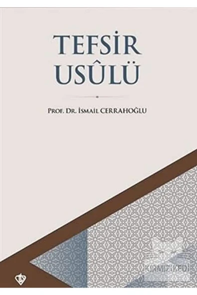 Türkiye Diyanet Vakfı Yayınları Tefsir Usulü ürün görseli 1