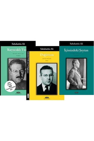 Yapı Kredi Yayınları Kuyucaklı Yusuf - Değirmen -içimizdeki Şeytan (sabahattin Ali 3 Kitap Set ) ürün görseli 1