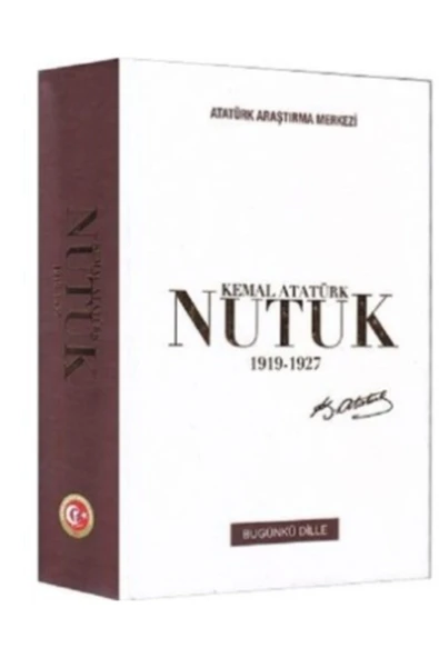 Atatürk Araştırma Merkezi Nutuk 1919 - 1927 - Günümüz Türkçesiyle / Güncelenmiş Yeni Baskı -cilti -atatürk - Atatürk Araştırma ürün görseli 1