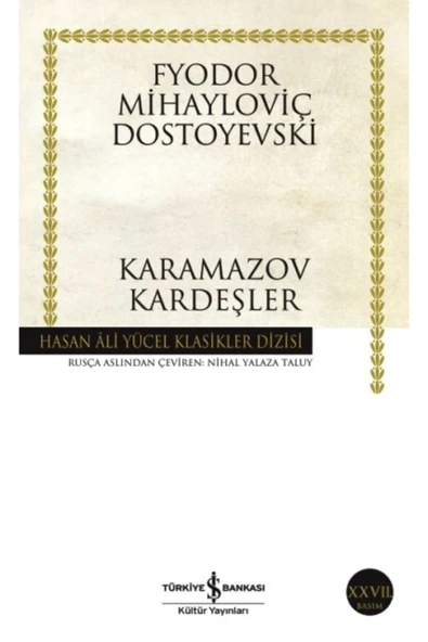 TÜRKİYE İŞ BANKASI KÜLTÜR YAYINLARI Karamazov Kardeşler ürün görseli 1
