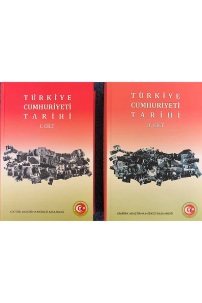 Atatürk Araştırma Merkezi Türkiye Cumhuriyeti Tarihi 1-2 / 2 Cilt Takım ürün görseli 1