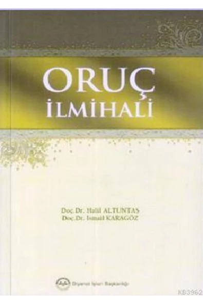 Diyanet İşleri Başkanlığı Oruç Ilmihali ürün görseli 1