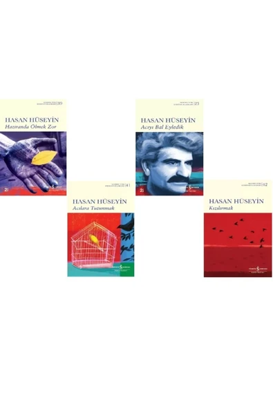 TÜRKİYE İŞ BANKASI KÜLTÜR YAYINLARI Acılara Tutunmak - Acılara Tutunmak - Haziranda Ölmek Zor - Kızılırmak /4 kitap set- Hasan Hüseyin ürün görseli 1