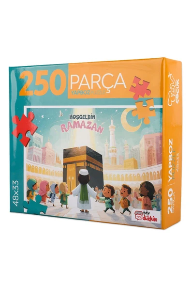Türkiye Diyanet Vakfı Yayınları Puzzle 250 Parça Hoş Geldin Ramazan ürün görseli 1