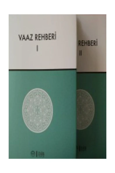 Diyanet İşleri Başkanlığı Vaaz Rehberi 2 Cilt Takım ürün görseli 1