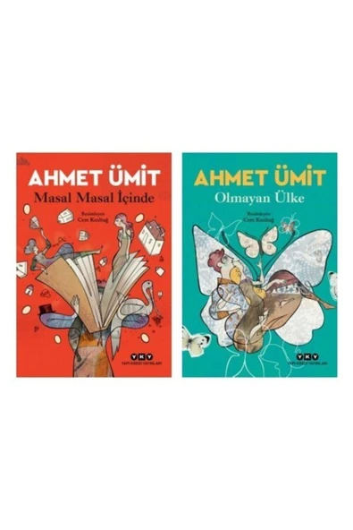 Yapı Kredi Yayınları Ahmet Ümit 2 Kitap Set - Masal Masal Içinde - Olmayan Ülke ürün görseli 1