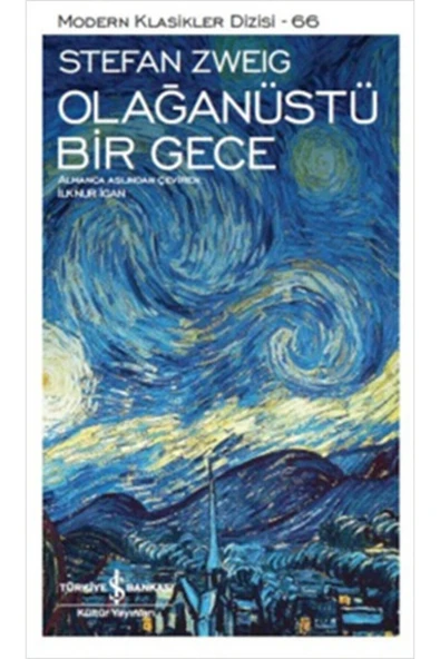 TÜRKİYE İŞ BANKASI KÜLTÜR YAYINLARI Olağanüstü Bir Gece İş Bankası Kültür Yayınları ürün görseli 1