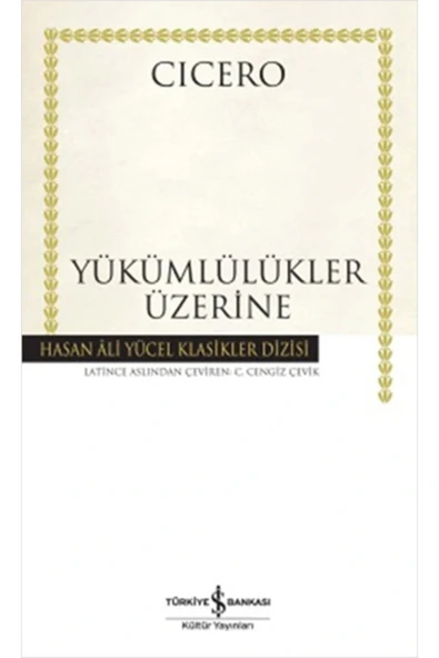 TÜRKİYE İŞ BANKASI KÜLTÜR YAYINLARI Yükümlülükler Üzerine ürün görseli 1