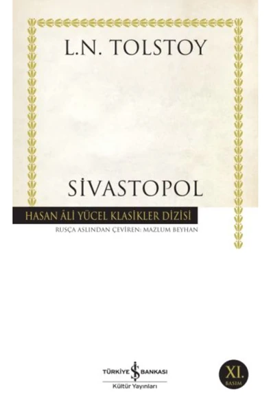 TÜRKİYE İŞ BANKASI KÜLTÜR YAYINLARI Sivastopol - Hasan Ali Yücel Klasikleri ürün görseli 1