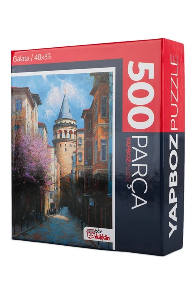 Türkiye Diyanet Vakfı Yayınları Puzzle 500 Parça Galata ürün görseli 1