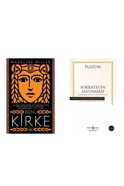 TÜRKİYE İŞ BANKASI KÜLTÜR YAYINLARI Ben Kirke - Madeline Miller - Sokrates’in Savunması - Platon (Eflatun) ürün görseli 1
