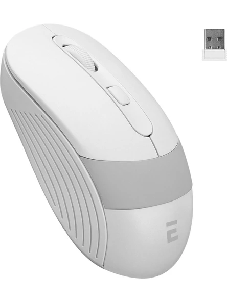 EVEREST SM-18 Usb BEYAZ/GRI 2.4Ghz KABLOSUZ MOUSE ürün görseli 1