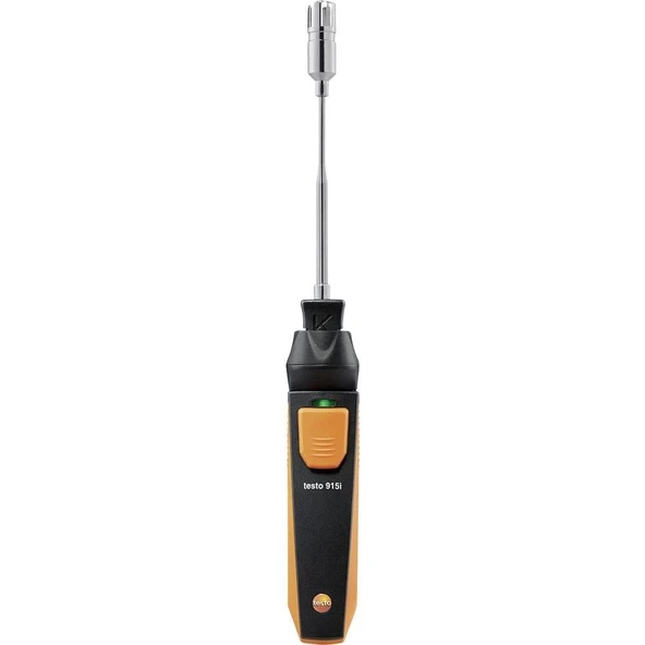 testo - 915i - 0563 2915 - Yüzeyler, makineler, inşaat malzemeleri ve diğer malzemeler üzerinde sıcaklık ölçümü için yüzey sensörlü ve akıllı telefonla çalıştırılabilen termometre ürün görseli 1