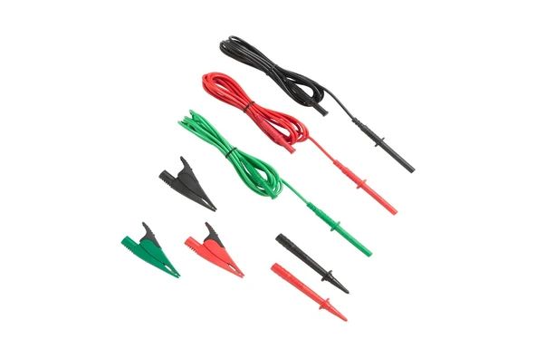 Fluke TL1550B Timsah Klipsli 3 Parça Test Ucu Seti, 5000V DC Gerilim, 20A Akım, 103-25/128" Kablo Uzunluğu ürün görseli 1