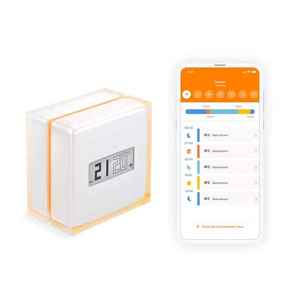 Netatmo Tek kazanlar için bağlantılı ve akıllı termostat, NTH01-FR-EC ürün görseli 1